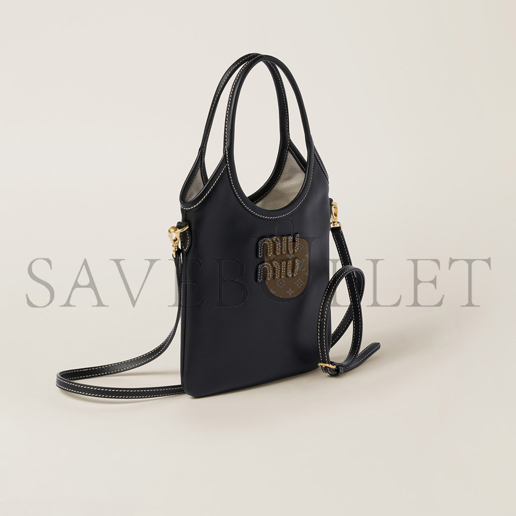 MIU MIU IVY LEATHER HANDBAG 5BG281 (24*20cm) MIU MIU IVY LEATHER HANDBAG 5BG281 (24*20cm)