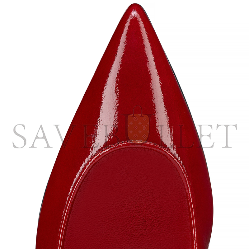 CHRISTIAN LOUBOUTIN SPORTY KATE 85 MM PUMPS-VOG PATENT LEATHER-LOUBI-WOMEN 1250034R558