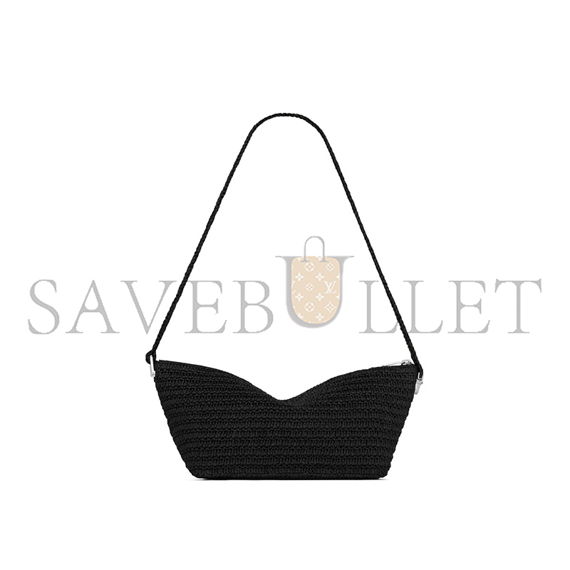 YSL LE RAFIA CROSSBODY BAG 667490GAACR1020 (26*14*14.5cm)