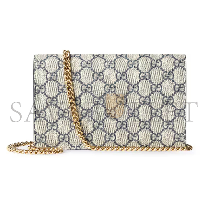 GUCCI GG MARMONT BI-COLOR WALLET ON CHAIN 49798517WAG4041 (20*12.5*4cm) GUCCI GG MARMONT BI-COLOR WALLET ON CHAIN 49798517WAG4041 (20*12.5*4cm)