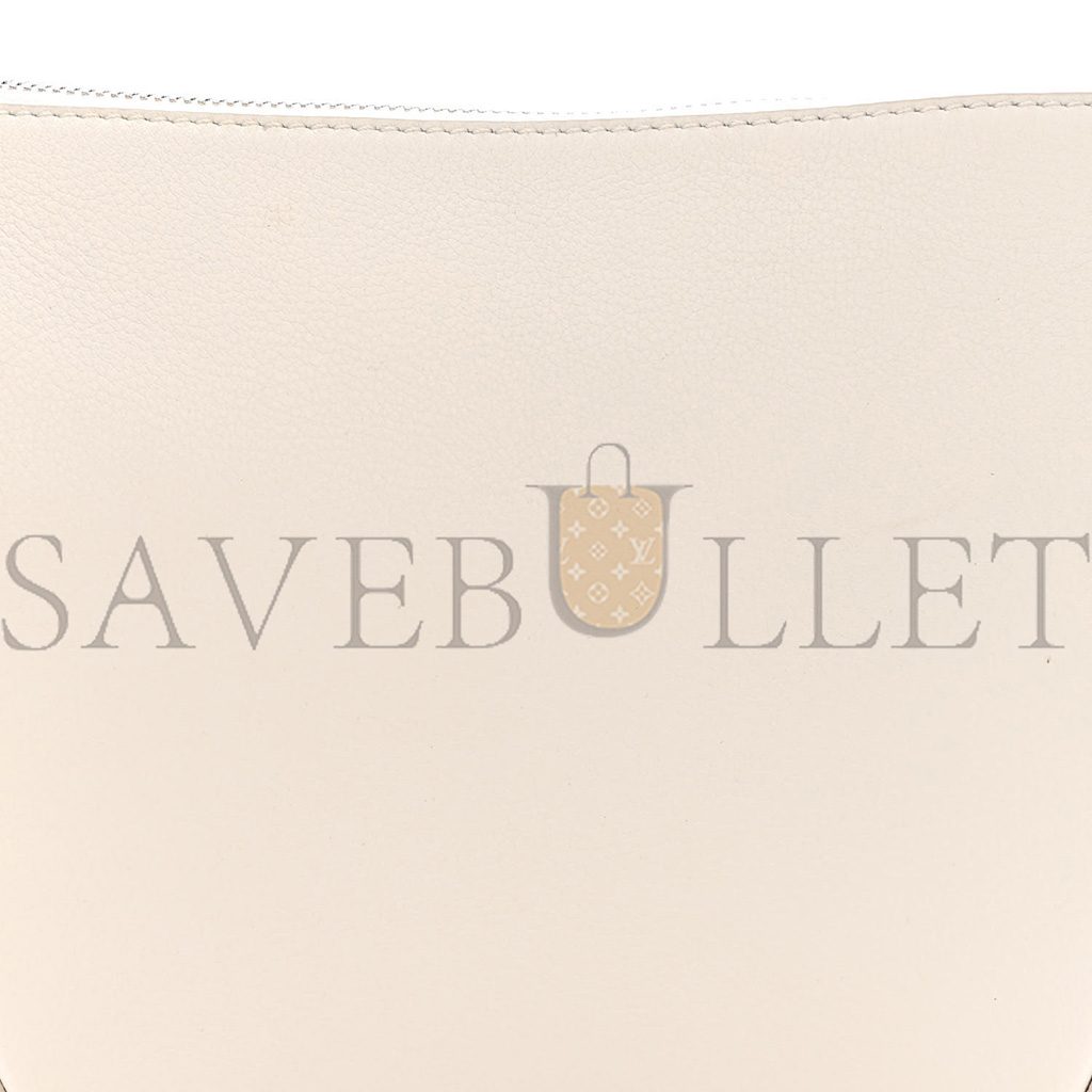 LOEWE CALFSKIN MINI HAMMOCK HOBO SOFT WHITE (17*15*10cm)