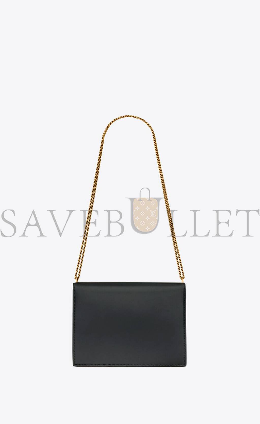 YSL CASSANDRA MEDIUM CHAIN BAG IN BOX SAINT LAURENT LEATHER 53275016C7W1089 (22*16.5*5.5cm)